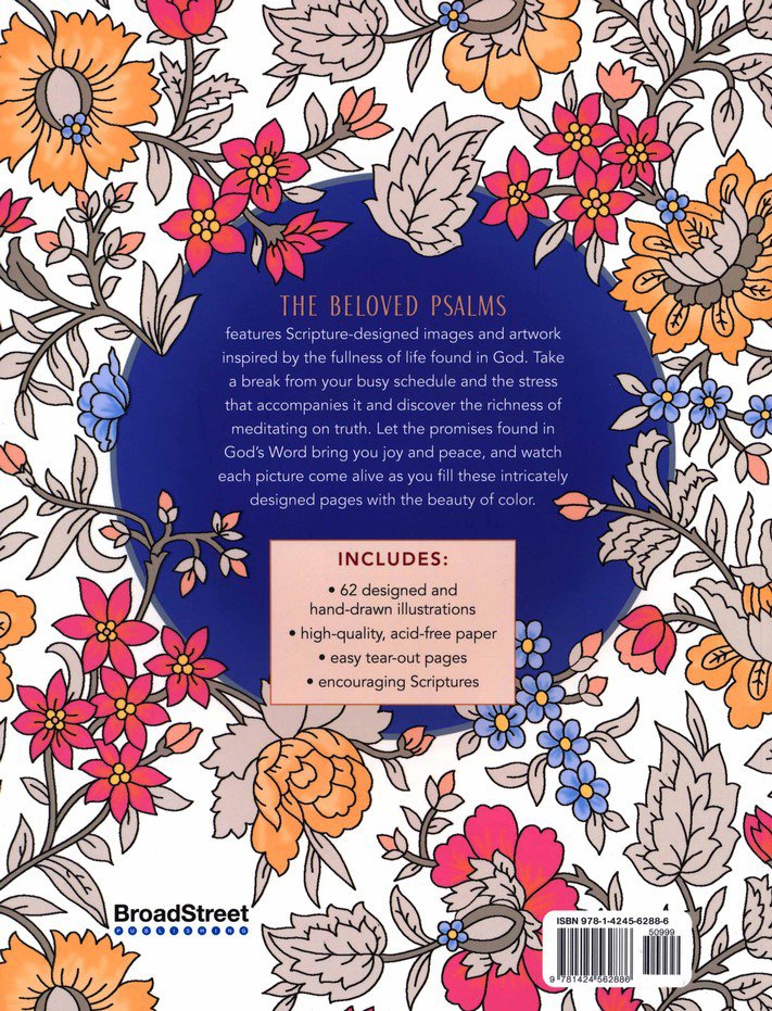 The Beloved Psalms Coloring Book - Image 3