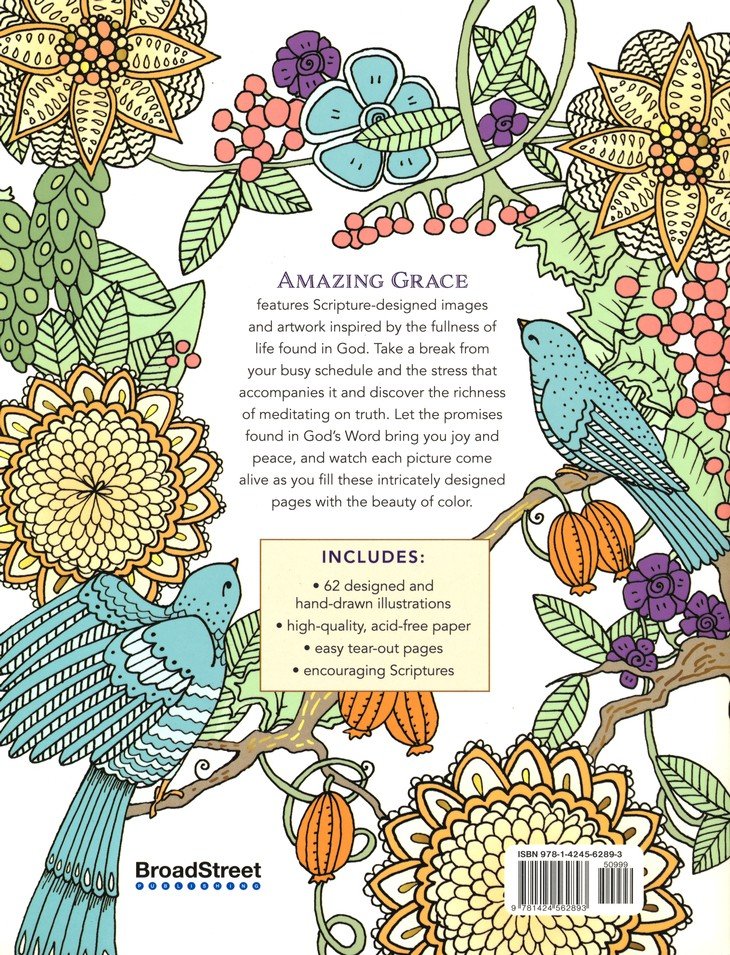 Amazing Grace Coloring Book - Image 4